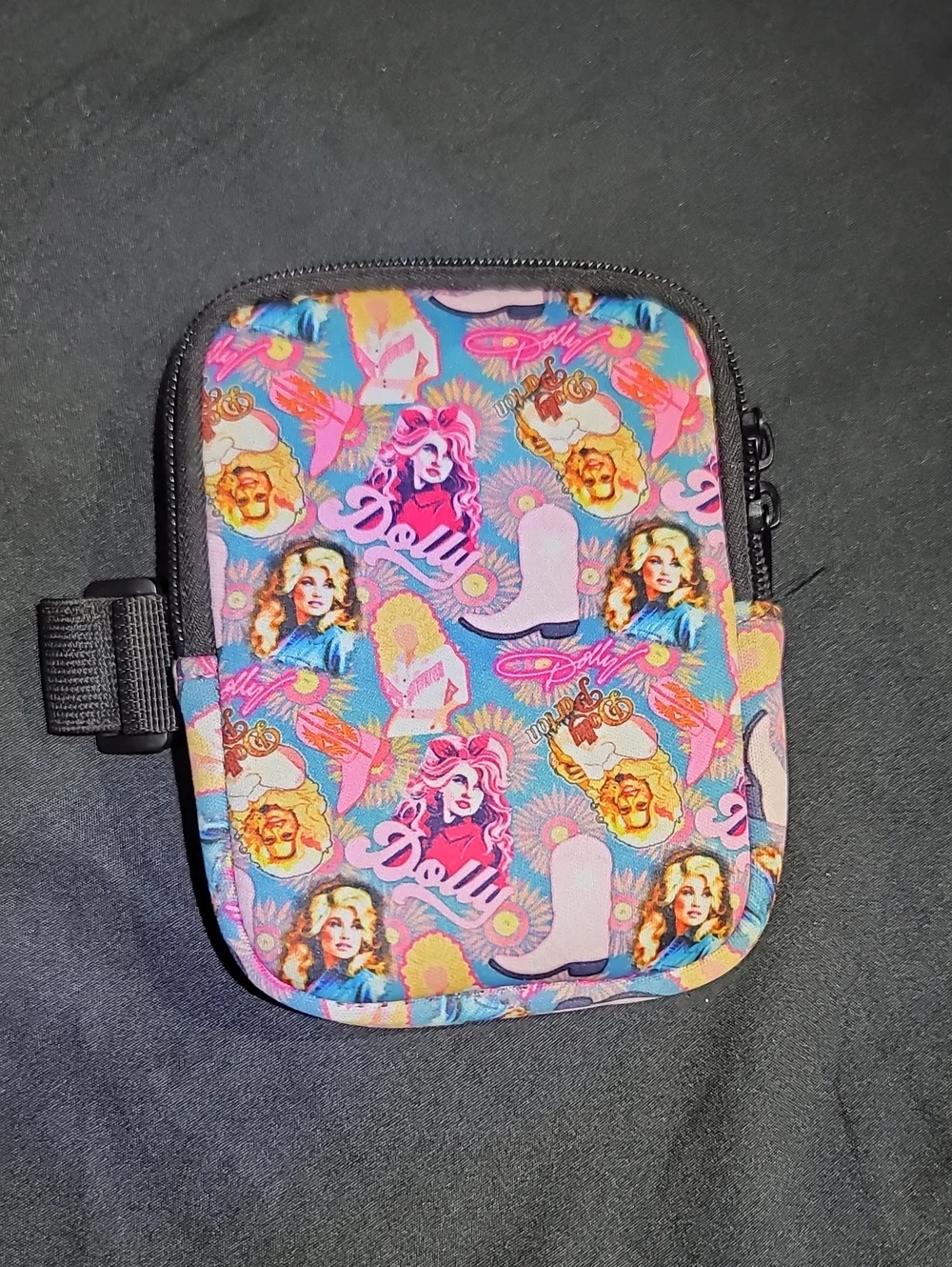🌟 Dolly Parton Fan Art Small Crossbody Bag Pouch 🌟